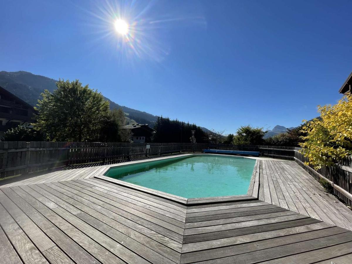 Appartement Cosy Avec Piscine A 300M Du Lac De Baignade, Proche Du Village Et Des Pistes - Praz-Sur-Arly - Fr-1-603-62 Exteriör bild